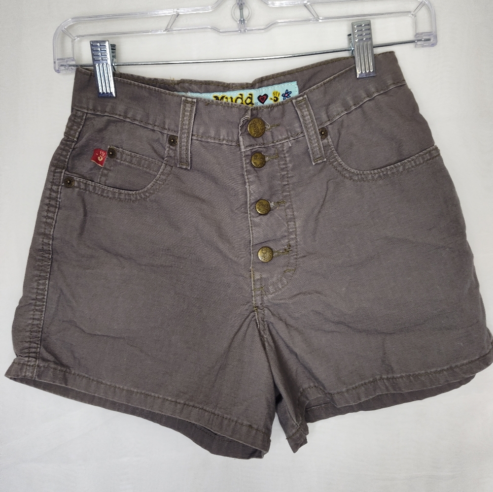 Mudd Co Women's Dark Khaki Shorts